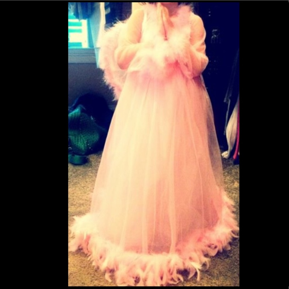 Princess Paradise pink Angel costume size 5/6